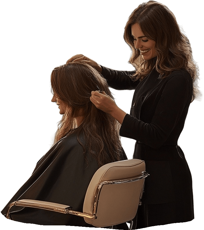 A beauty professional smiles in her Industry Suites studio, ready to join the founding community